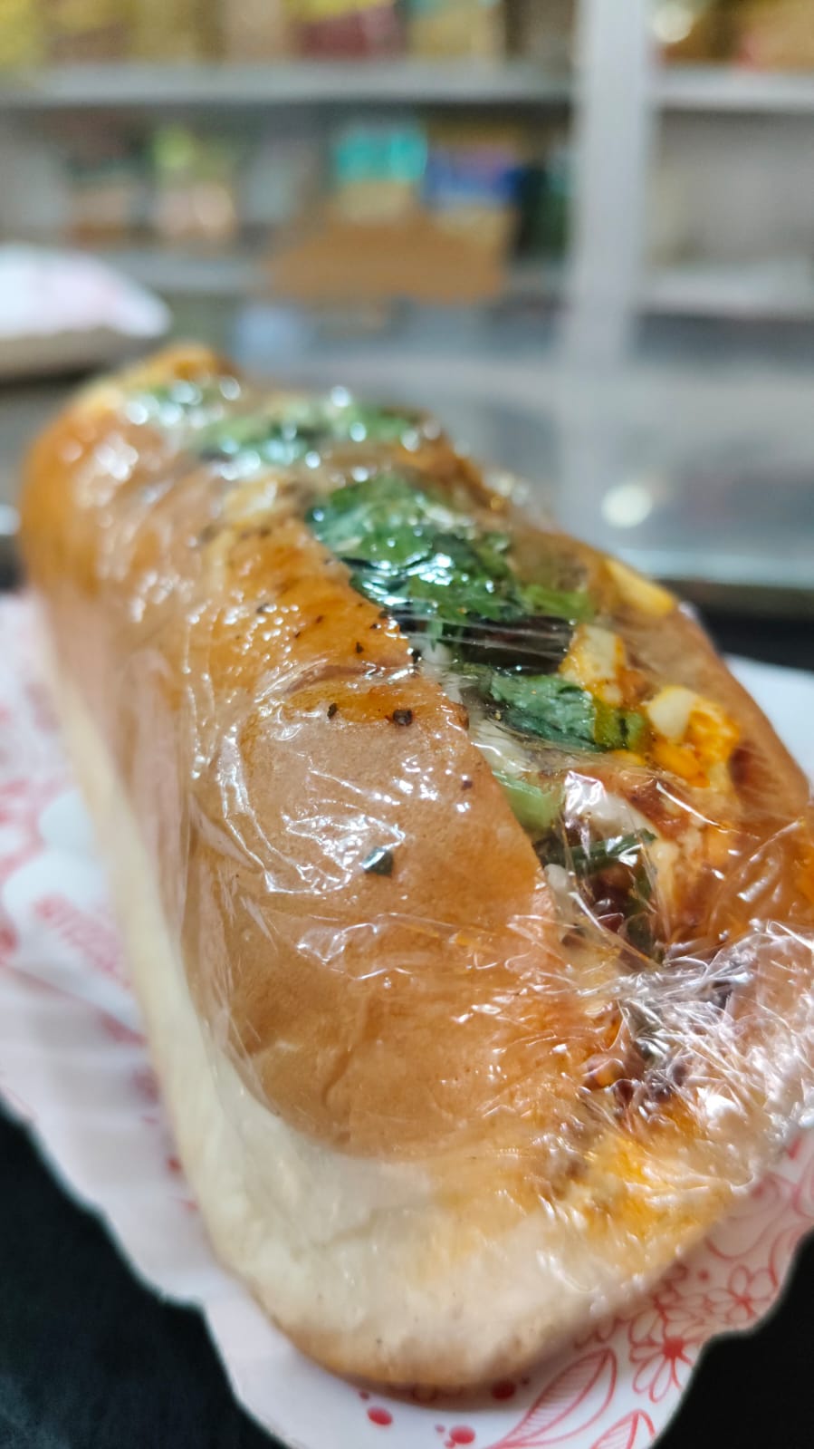 Paneer Hot dog